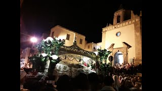 Venerdì Santo a Scordia, processione del Cristo al Cataletto.