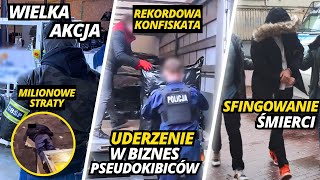 Łowcy Głów Zatrzymują Groźnego Przestępcę - Uderzenie w Pseudokibiców: Rekordowa Konfiskata