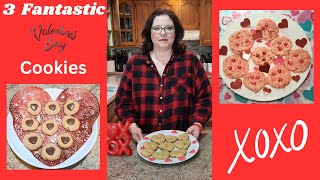 3 Simple Fantastic Valentines Cookies