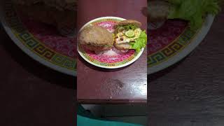 Sarapan pagi Sandwich roti gandum