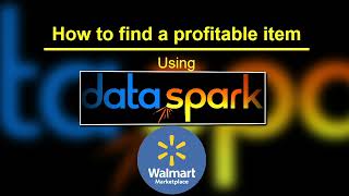 Finding profitable items using dataspark