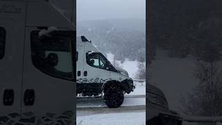 ❄️About las WINTER❄️ #IvecoDaily4x4 #offroad #4wd #bestcamper #vanlife