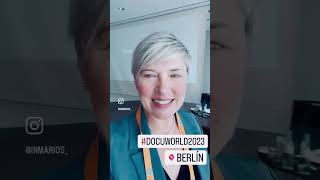 Conferencia en Berlín para Docuworld 2023