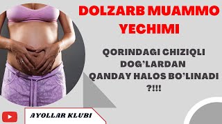 DOLZARB MUAMMO YECHIMI QORINDAGI CHIZIQLI DOG’LARDAN QANDAY HALOS BO’LINADI