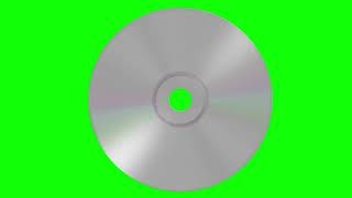 FREE Green Screen Effect - Spinning CD