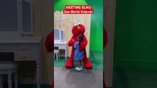 MEETING ELMO | SEA WORLD ORLANDO #florida