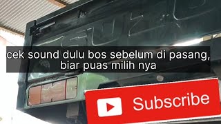 cek sound knalpot dulu sebelum dipasang, biar puasa milih suaranya 😁