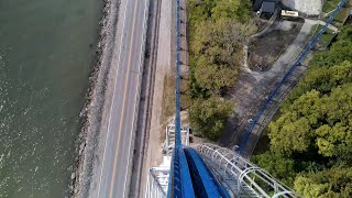 Millenium Force POV Worlds First Giga Coaster, Cedar Point Ohio