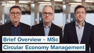 Brief Overview – MSc in Circular Economy Management