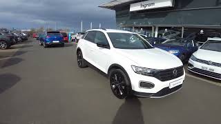 2021(21) Volkswagen T-ROC 1.0 TSI Black Edition 110PS #driveingram #ayr #usedcarsuk #vwtroc