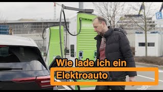 Wie lade ich ein Elektroauto