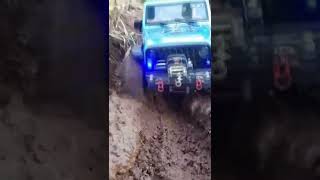 Maen Lumpur lagi |Rc rubicon |Rc scx10 #shorts #short #rcrubicon #rc4x4