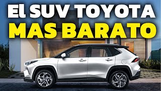 Toyota YARIS CROSS el MEJOR SUV CALIDAD PRECIO para 2025