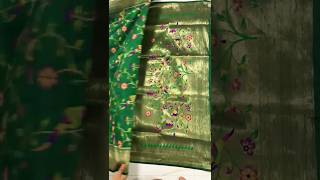 😃PURE SOFT KANCHIVARAM PAITHANI SILK ZARI BROCKET 🛒Rs. 2499 FREE SHIP 🇮🇳📝👇Detail #online #shorts #yt