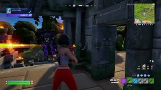 Fortnite - REACH MAX SHIELDS AT A TEMPLE week3