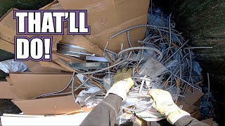 Dumpster Diving Scrap Metal for Fun and Profit!