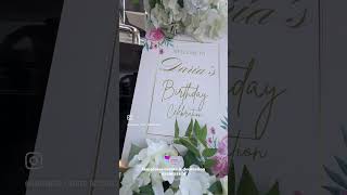 Yacht Happy Birthday Decoration | Dubai Marina | Happiness Events