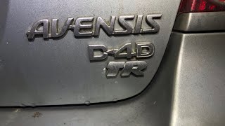 Toyota Avensis D4-D (2007) Misfire & Knocking Part 1