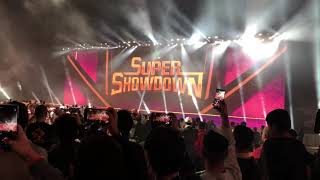 WWE Super Showdown Opening - Riyadh, Saudi Arabia 2020