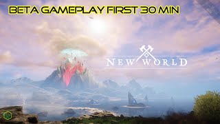 New World Beta gameplay first 30 min