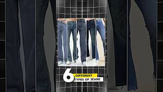 6 different type of jeans ￼man 👖 #fashion #haircare #shortvideo #style #1stylespot #jeans