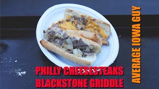 Philly Cheesesteak on the Blackstone Griddle