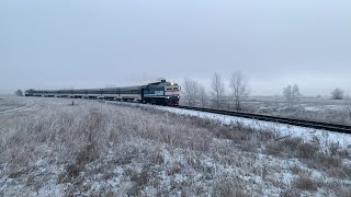 Уникальная поездка в Хакасию на однопутный участок за пассажирским поездом