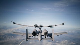 Ace Combat 7 A-10 against Arsenal Bird