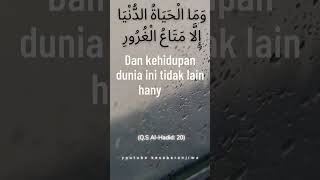 kehidupan dunia sangat menipu