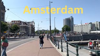 Walking In Amsterdam. Netherlands