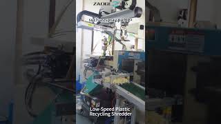 Auto parts injection molded parts factory is equipped with ZAOGE crusher # #machine #plastic #new