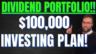 How To Create A $100,000 Stock Dividend Portfolio In 2021! Passive Income Investing On Trading212!!