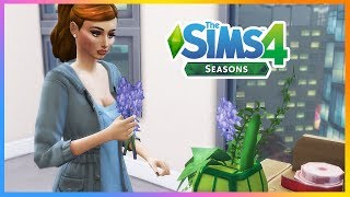 FLOWER ARRANGING | The Sims 4 Seasons | Part 4