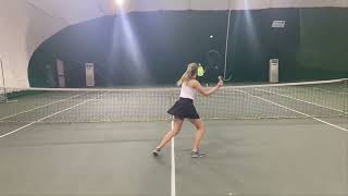 Elis Gergel College Tennis Recruiting Video Fall 2023