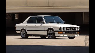 e28 Alpina B10 Cold Start