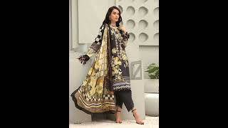 HERE IT COMES YOUR FAVOURITE BRAND AL KARAM QUEENS COURT PRINTED DRESS MATERIAL PURE CAMERIC MALMAL