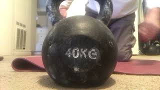 переворот гири 40 кг 88 lbs kettlebell