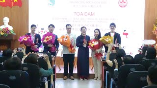 Tọa đàm “Nguồn nhân lực tiếng Nhật trong xu thế phát triển của trí tuệ nhân tạo và chuyển đổi số”