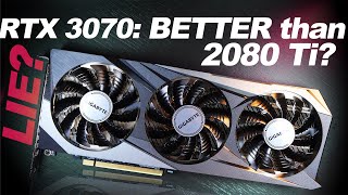 Is it REALLY FASTER than the RTX 2080 Ti? -- GIGABYTE RTX 3070 GAMING OC 8G