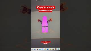 First blender stop motion animation(wouldn’t let me record)#shorts#fyp#blender