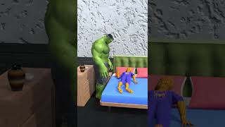 Hulk Spiderman Animation  #3dnimation #spiderman #hulk