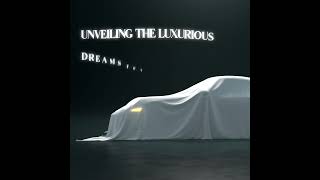 Your luxurious dream is getting unveiled! Can you guess the car?! Comment below!