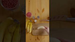 Open Up Bananas Peel ! Banana । Fruits #short