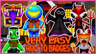 Roblox -  [💀HALLOWEEN EVENT] How to get 6 Badges in Morph World