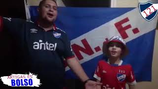 Homenaje de Artiguenses Tricolores al Club Nacional de Football , 121 años.