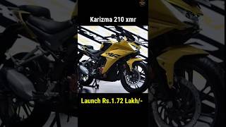 #shorts 💥launched hero Karizma xmr 210 price 2023.