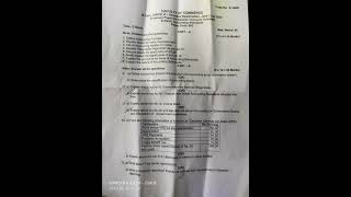 6th semester Accounting standards previous year question paper Ou |Ou Accounting standards |