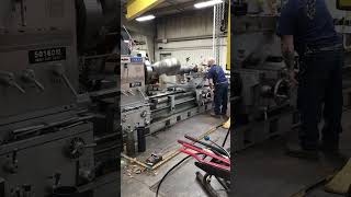 SHARP DEMO Heavy Duty Bore Lathe Model: 50160M - Short