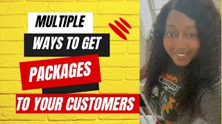 Selling on Amazon-multiple ways to get packages to your customers📦📦