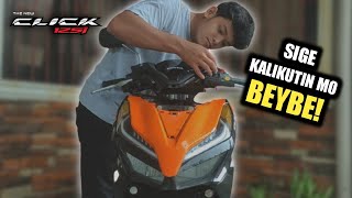 PALIT FRONT HANDLE TOP COVER / Honda Click 125i